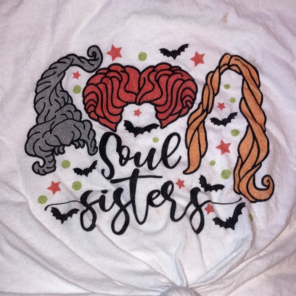 Mom and daughter matching Halloween shirts